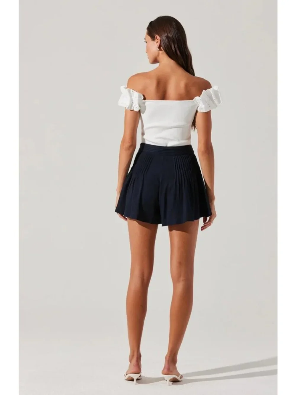 Astr | Shorts | Astr The Label Ciro Shorts In Navy Small New Womens ...